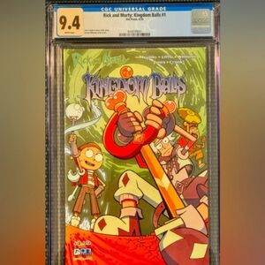 Rick and Morty: Kingdom Balls. Issue #1 1st Print CGC 9.4